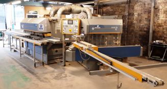 Vertongen window line comprising:- Profil 5 serial number 100203 (2003) twin head moulder, Pentho 2,