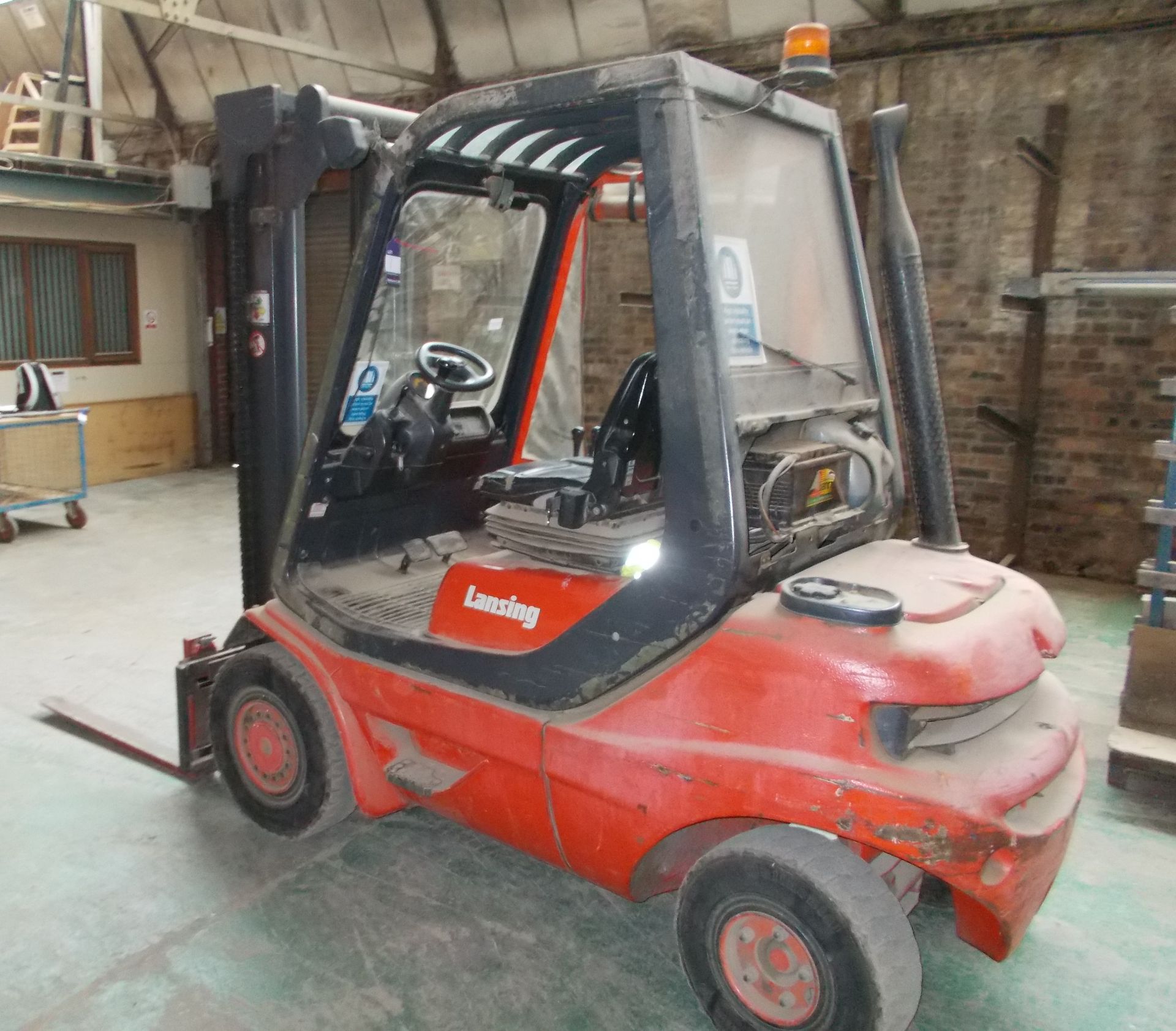 Lansing H25 diesel forklift truck, type H25D-03, s - Image 2 of 10