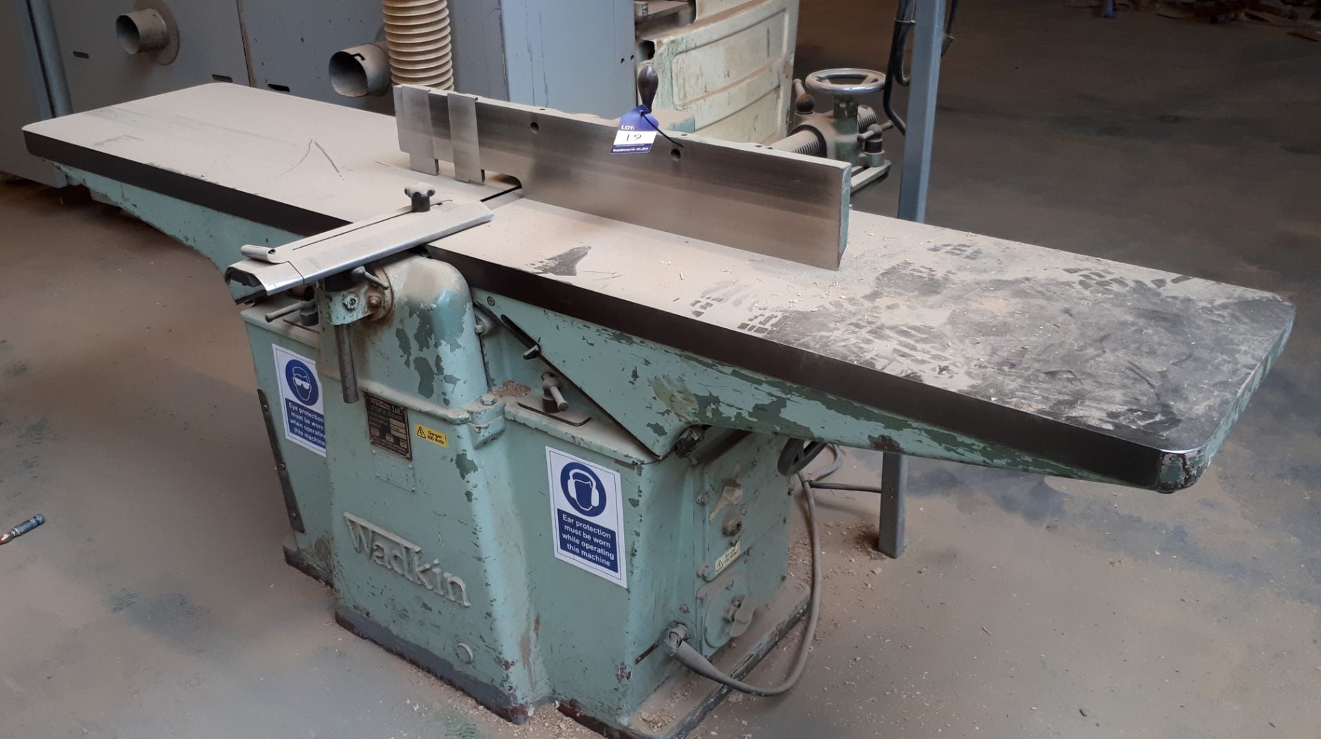 Wadkin surface planer, RZ 4055