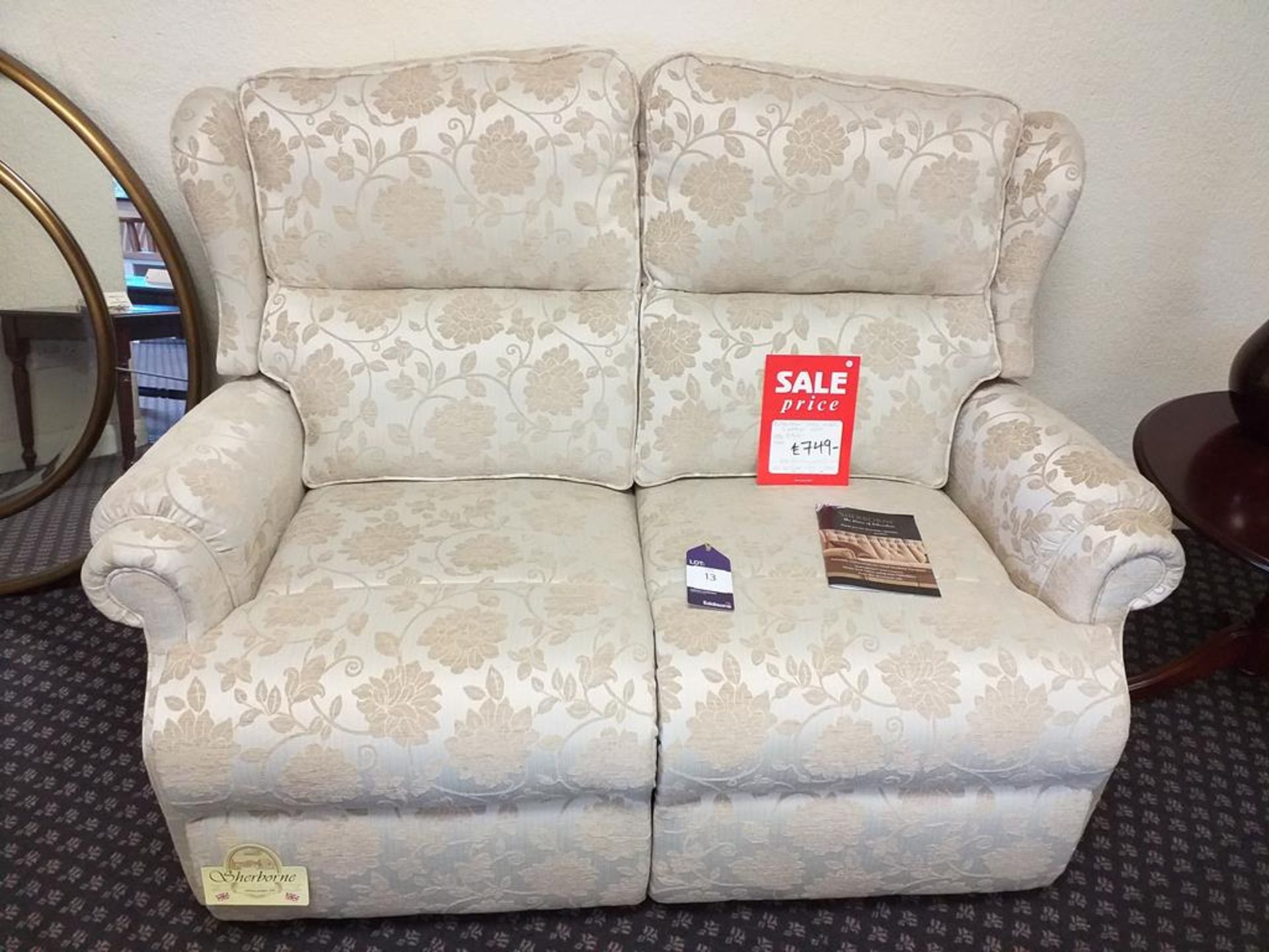 Sherborne Claremont Small Two Seater Sofa