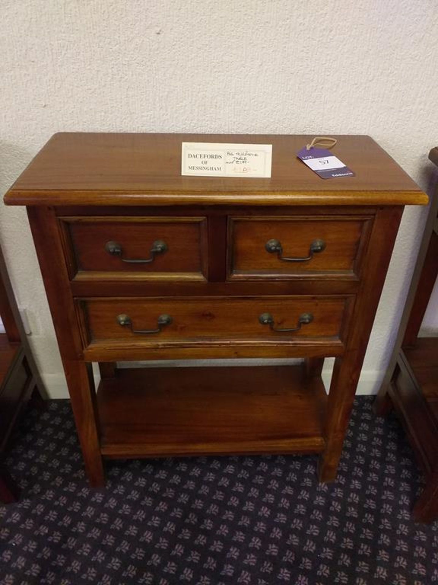 Ancient mariner big telephone table