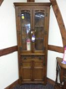 Old Charm Corner Cabinet