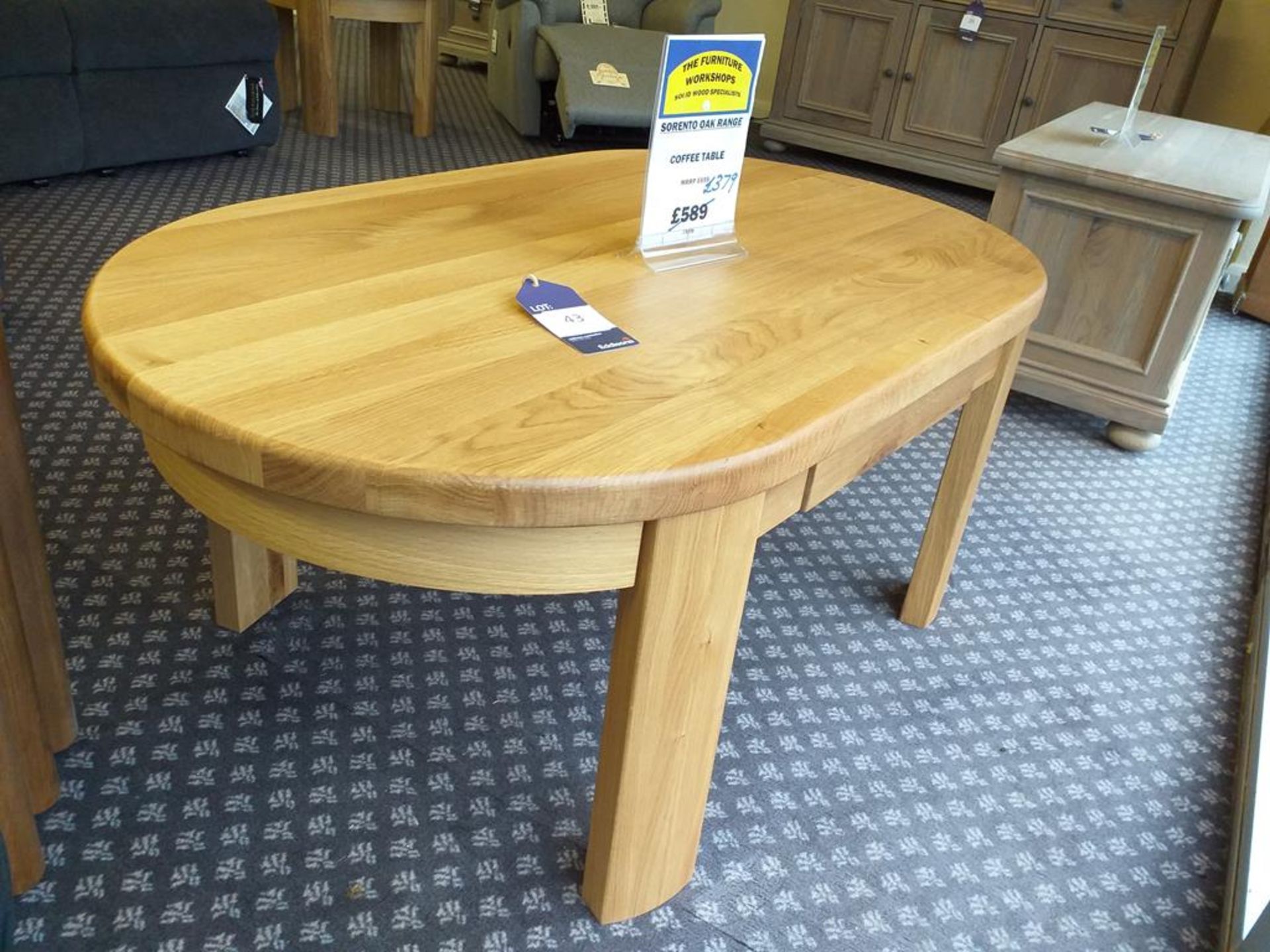 Sorento oak table