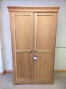 Moreno oak double wardrobe