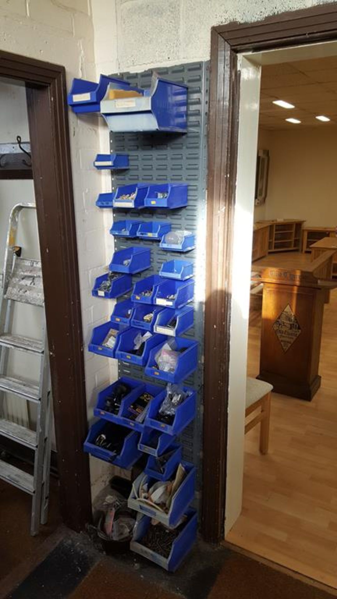 3x Maxi bin storage racks with maxi bits and contents - Image 3 of 3