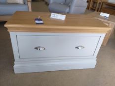 Wordsworth painted oak blanket chest