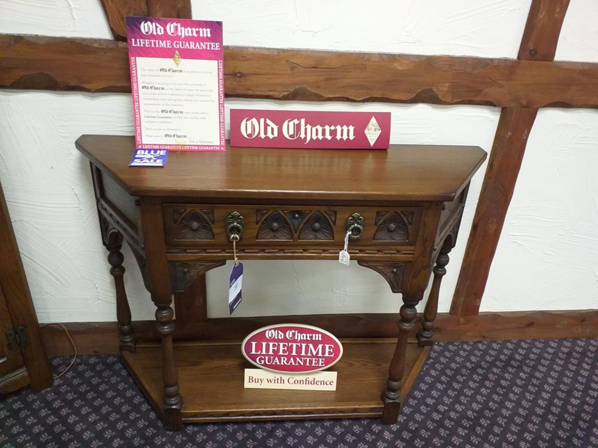 Old Charm Console Table