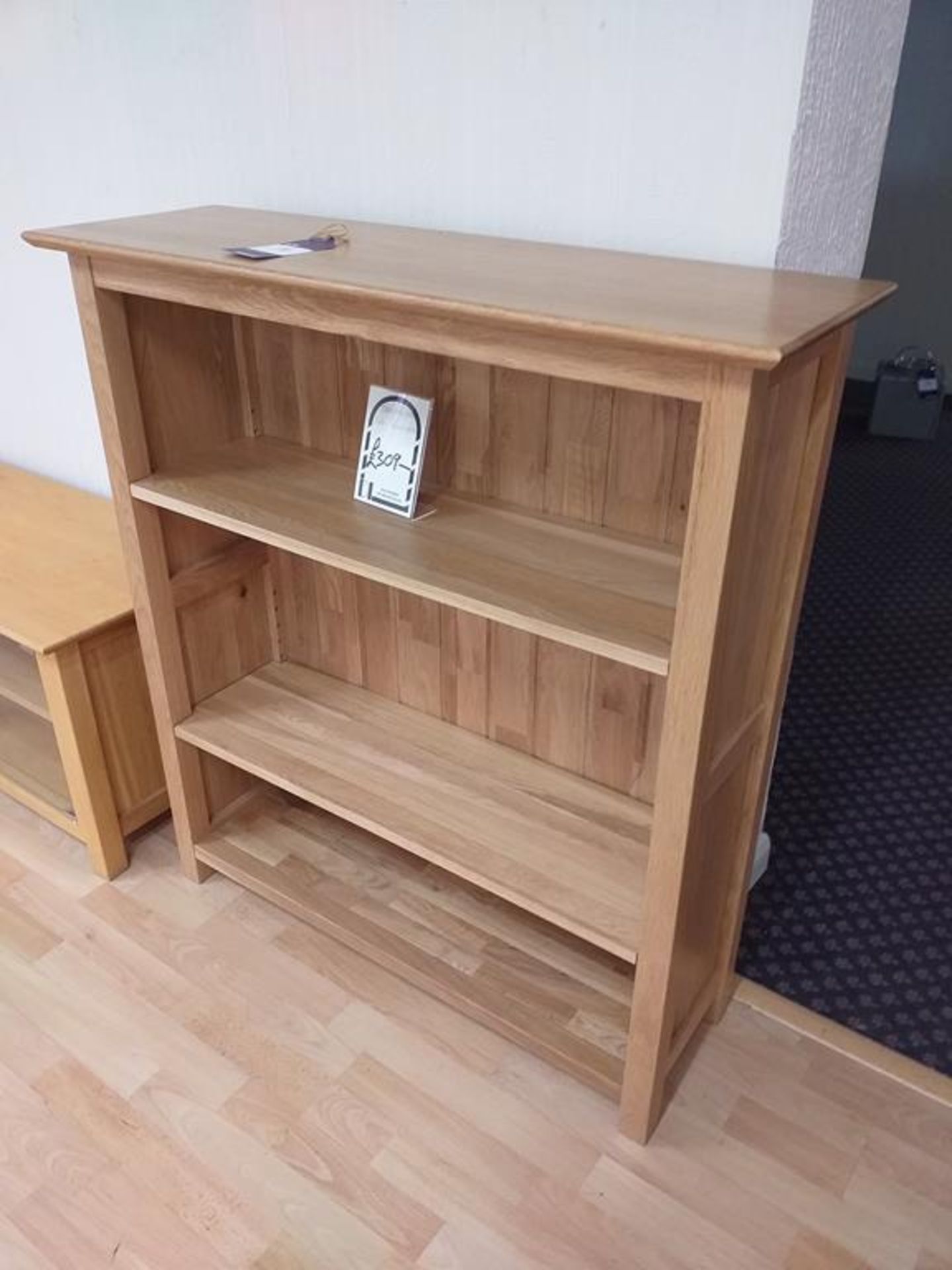 Danum oak bookcase - Image 2 of 3