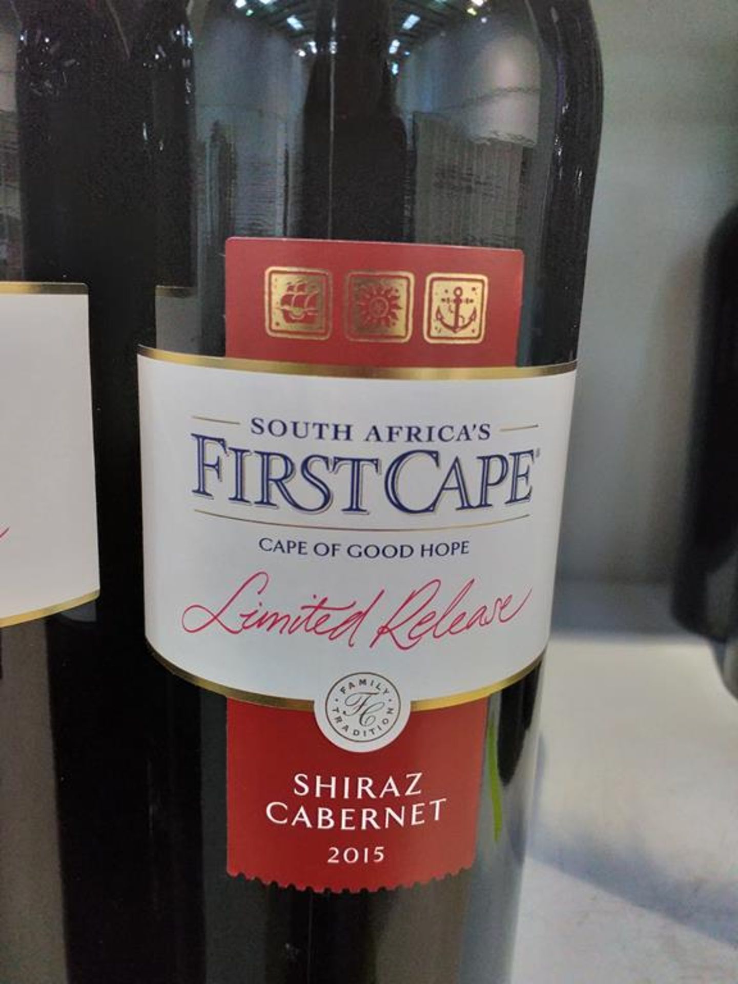 Fifteen bottles of South Africa's First Cape Limited Release Shiraz Cabernet 2015 Red WINE - Image 2 of 3