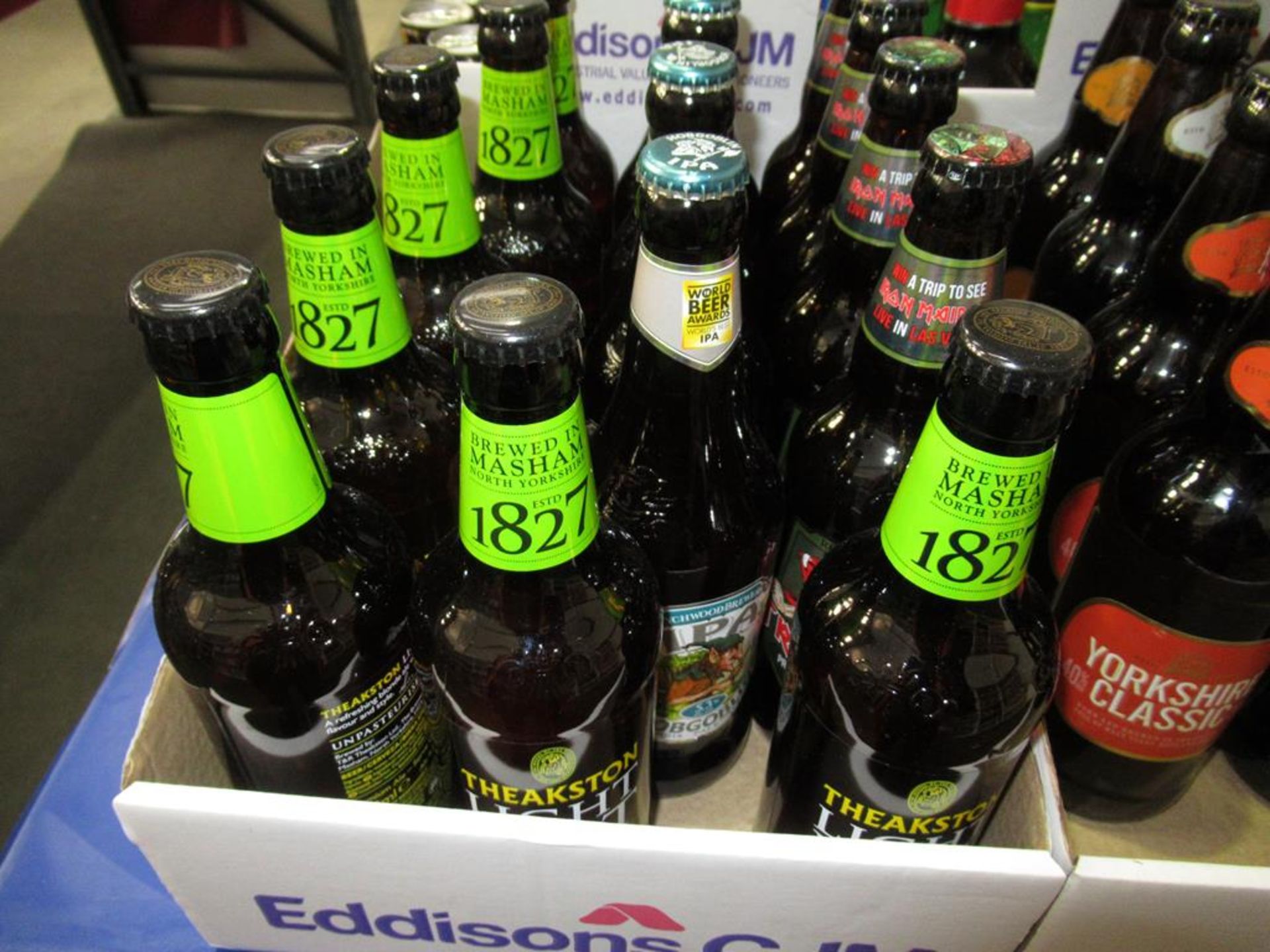 A Qty of bottles drinks to include Theakston Light, Wainwright beer, Newcastle Brown Ale, Hooch, Cor - Image 6 of 8