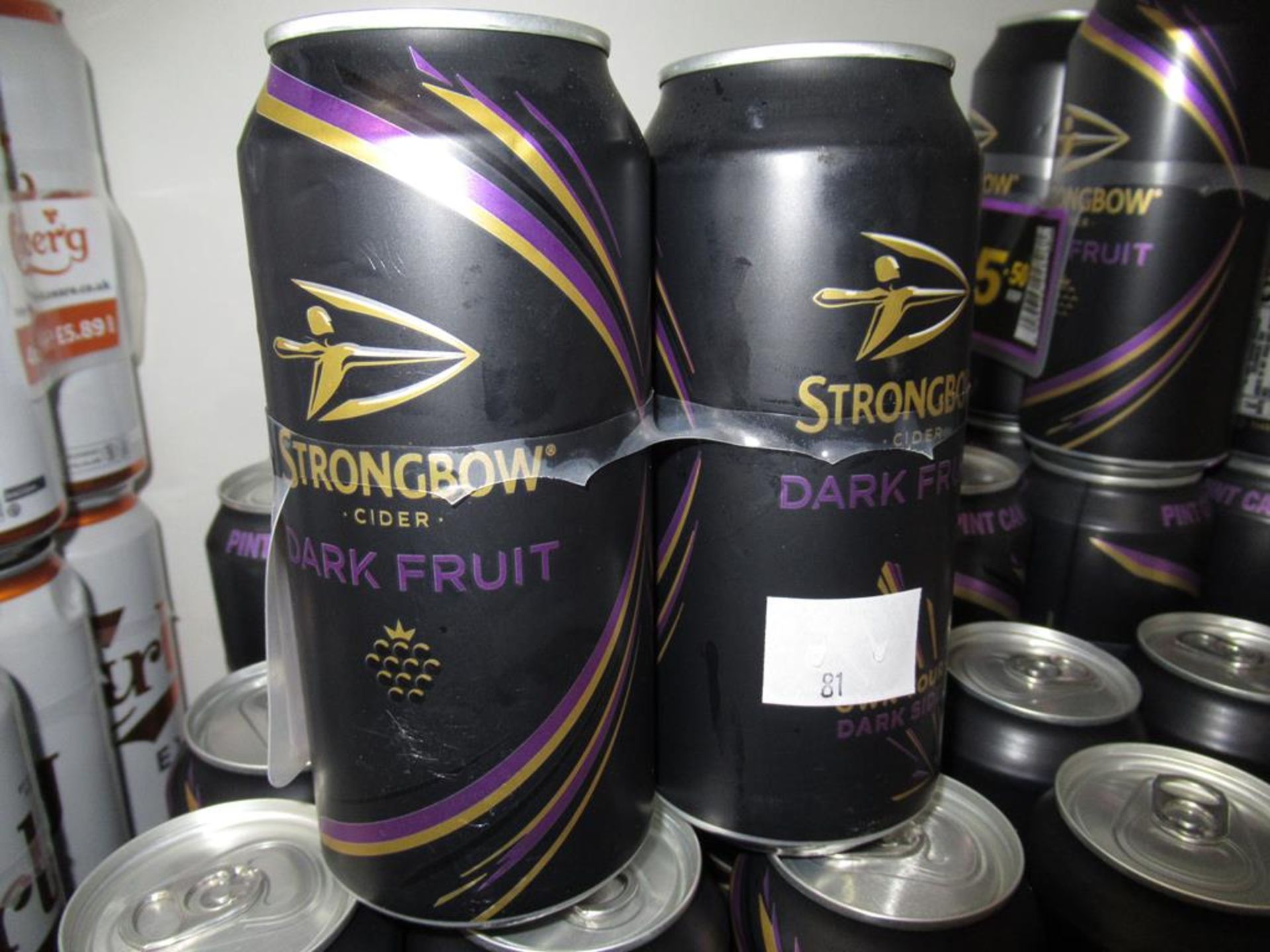 A Qty of Beck's Lager, Carlsberg and Strongbow Dark Fruit Cider - Image 2 of 4