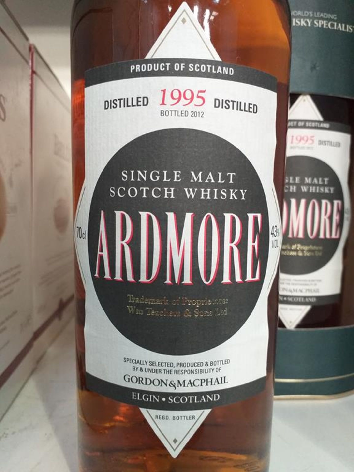 Two bottles of Gordon & MacPhail Ardmore Single Malt Scotch Whisky - Image 3 of 4