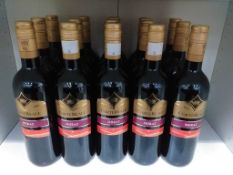 Fifteen bottles of Corte Reale Shiraz Red Wine