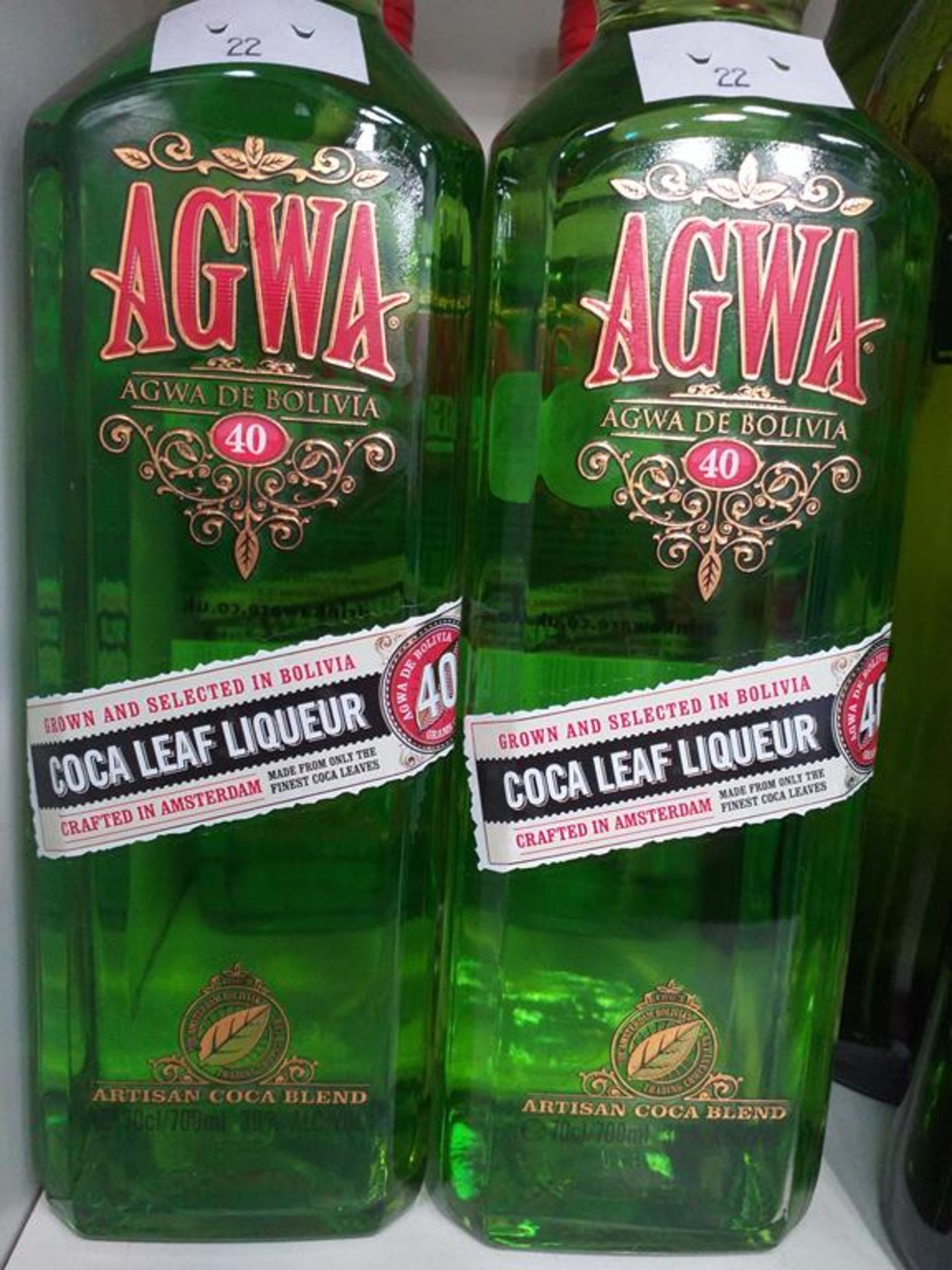 Four bottles of Noilly Prat Vermouth, four bottles of Agwa Coca Leak Liqueur and a bottle of Envy Ab - Image 6 of 7