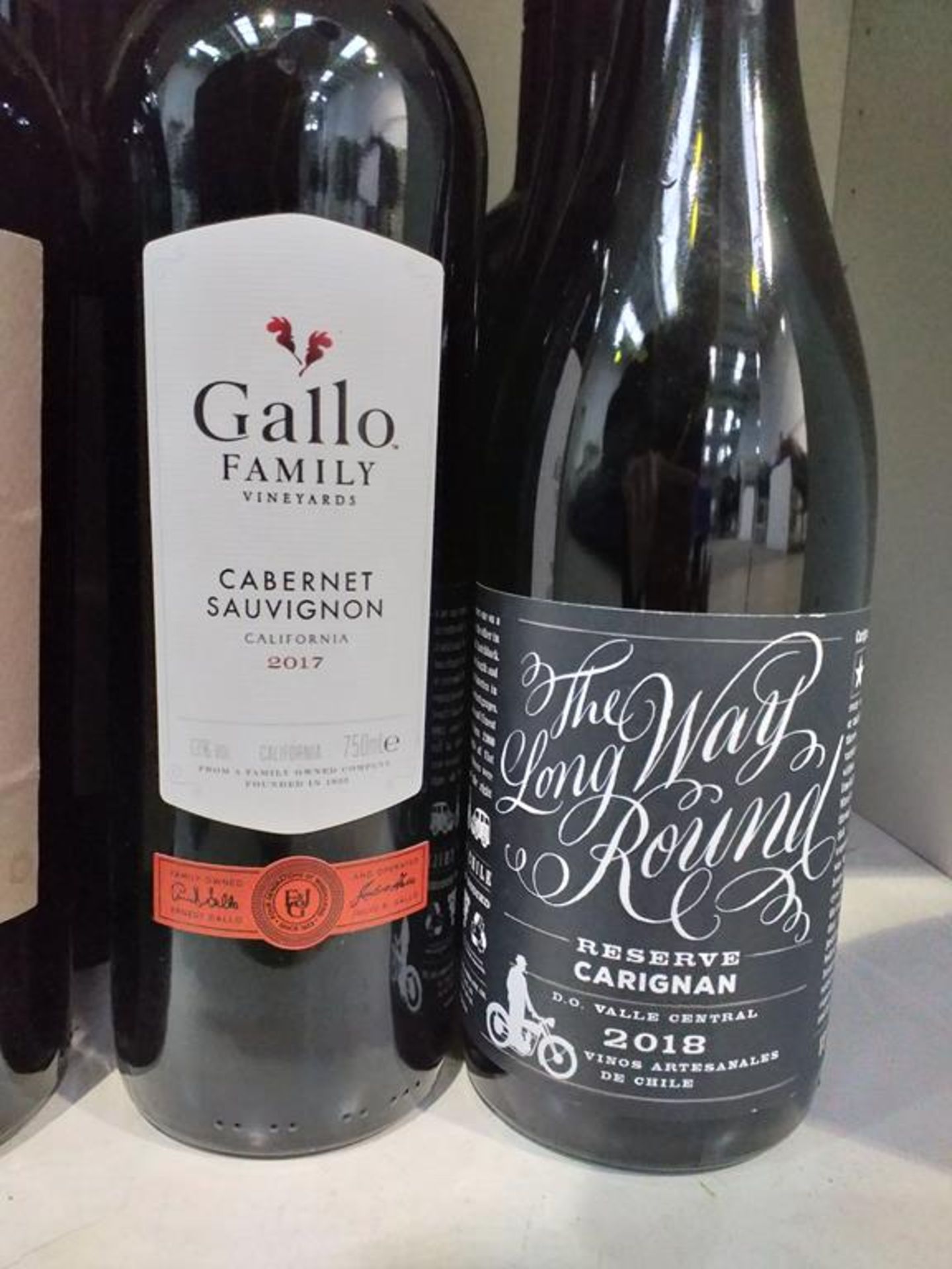 Nine bottles of Gallo Family Vineyards 2017 Cabernet Sauvignon red wine, two bottles of The Long Way - Image 4 of 5