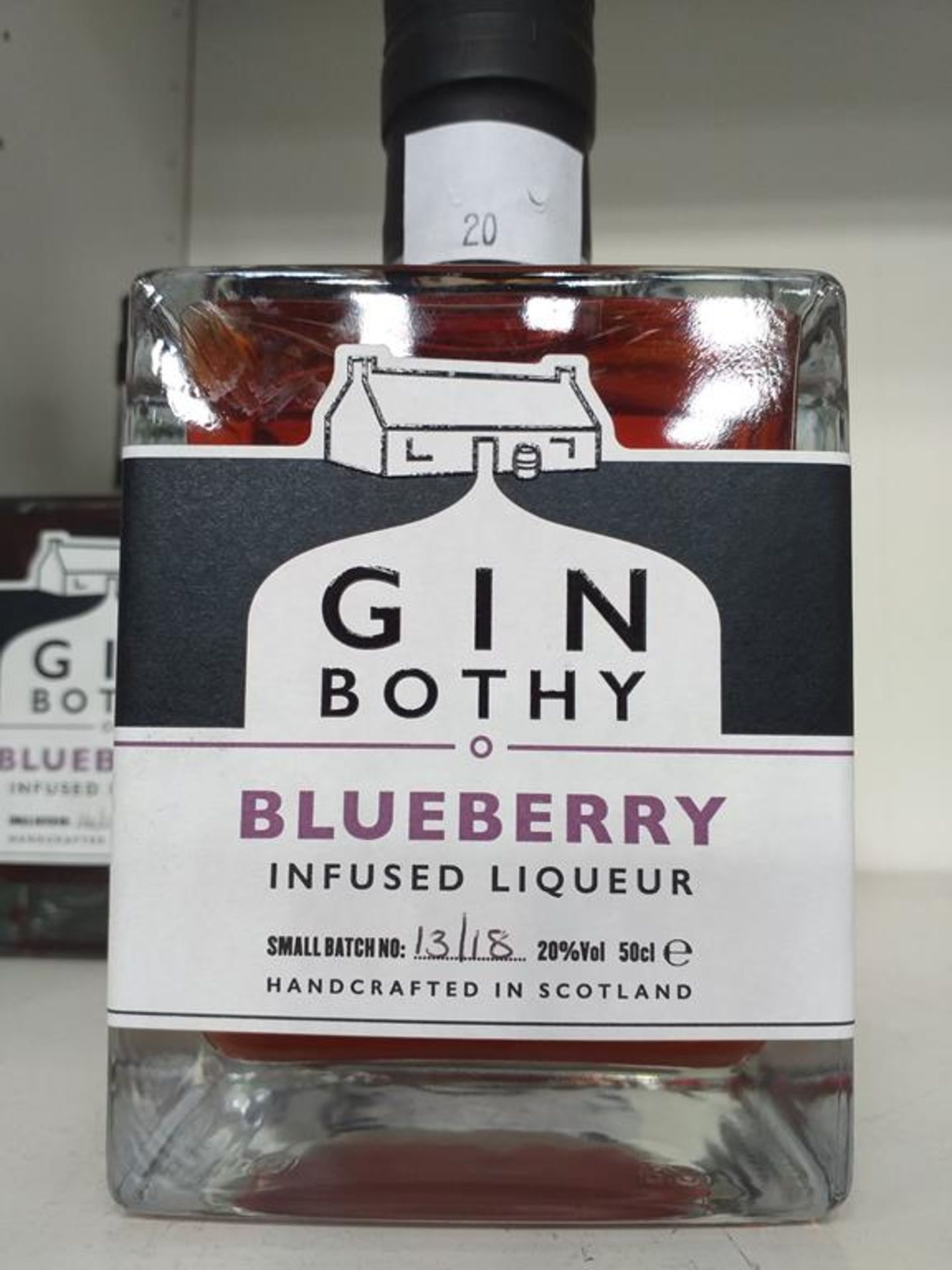 Four bottles of Gin Bothy Blueberry Infused Liqueur - Image 2 of 3