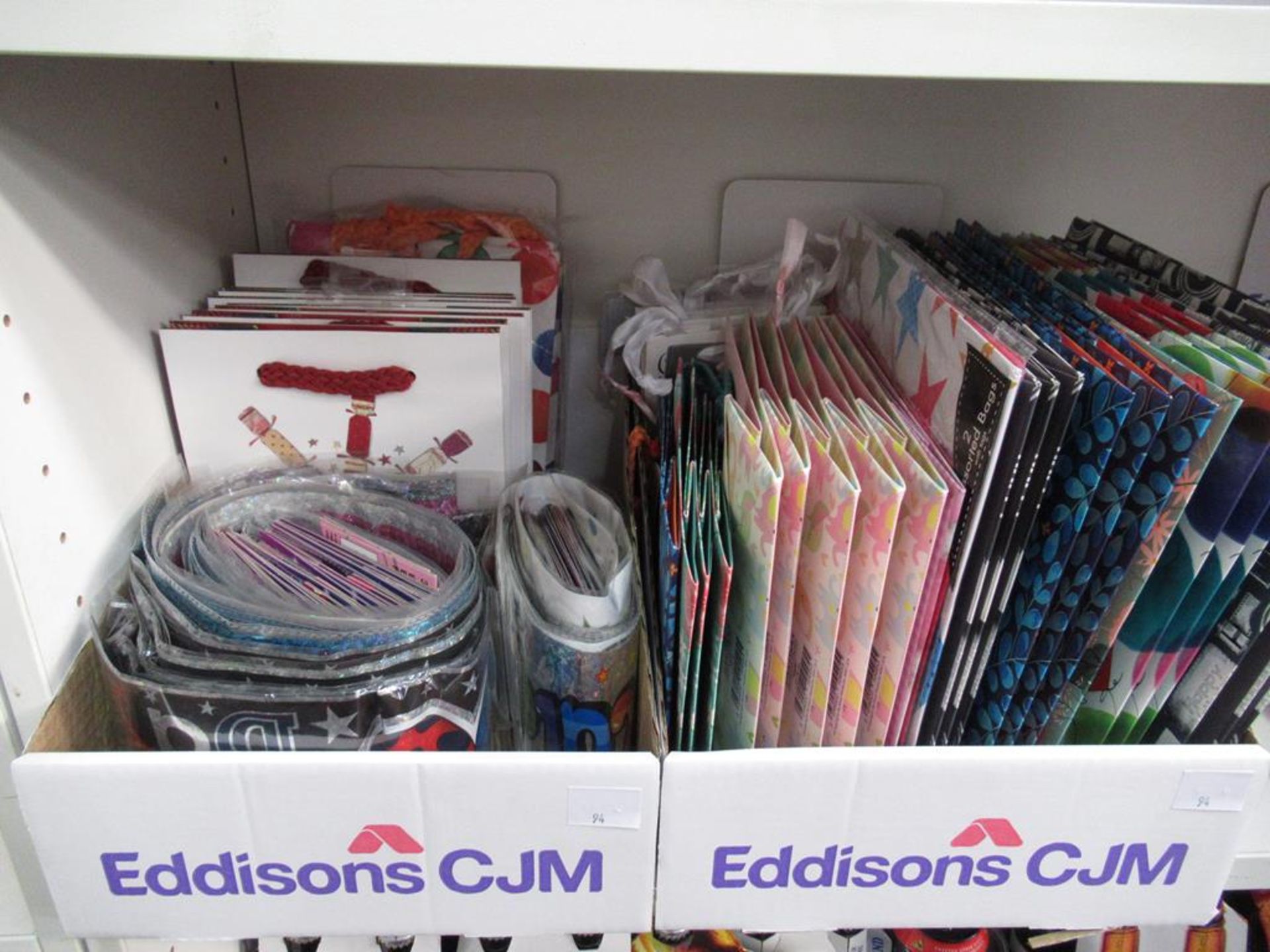 3 x shelves to include a selection of greeting cards, bags etc - Image 3 of 7