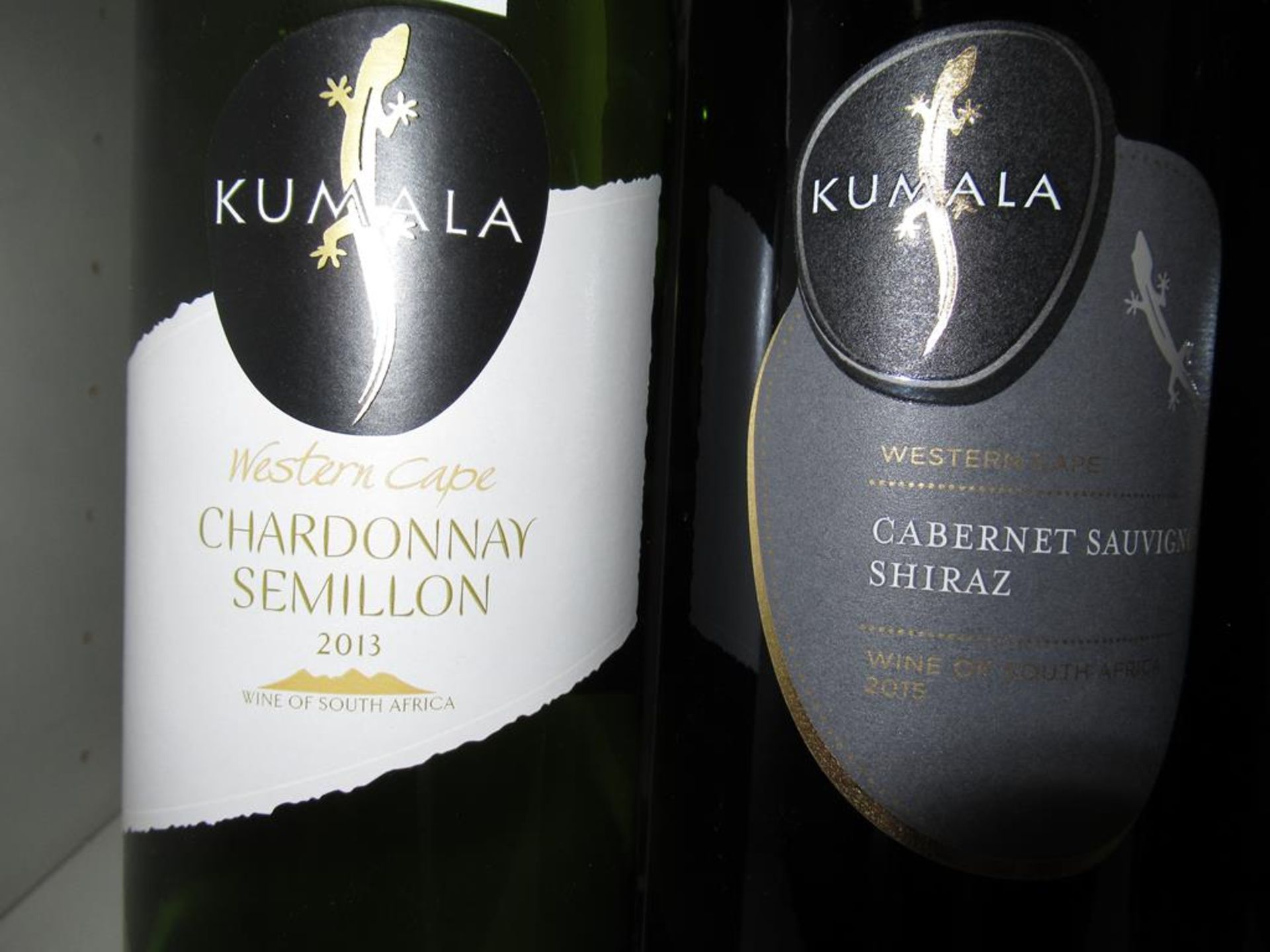 Twelve bottles of Kumala Cabernet Sauvignon Shiraz 2015 red wine , a bottle of Kumala Chardonnay Sem - Image 4 of 5