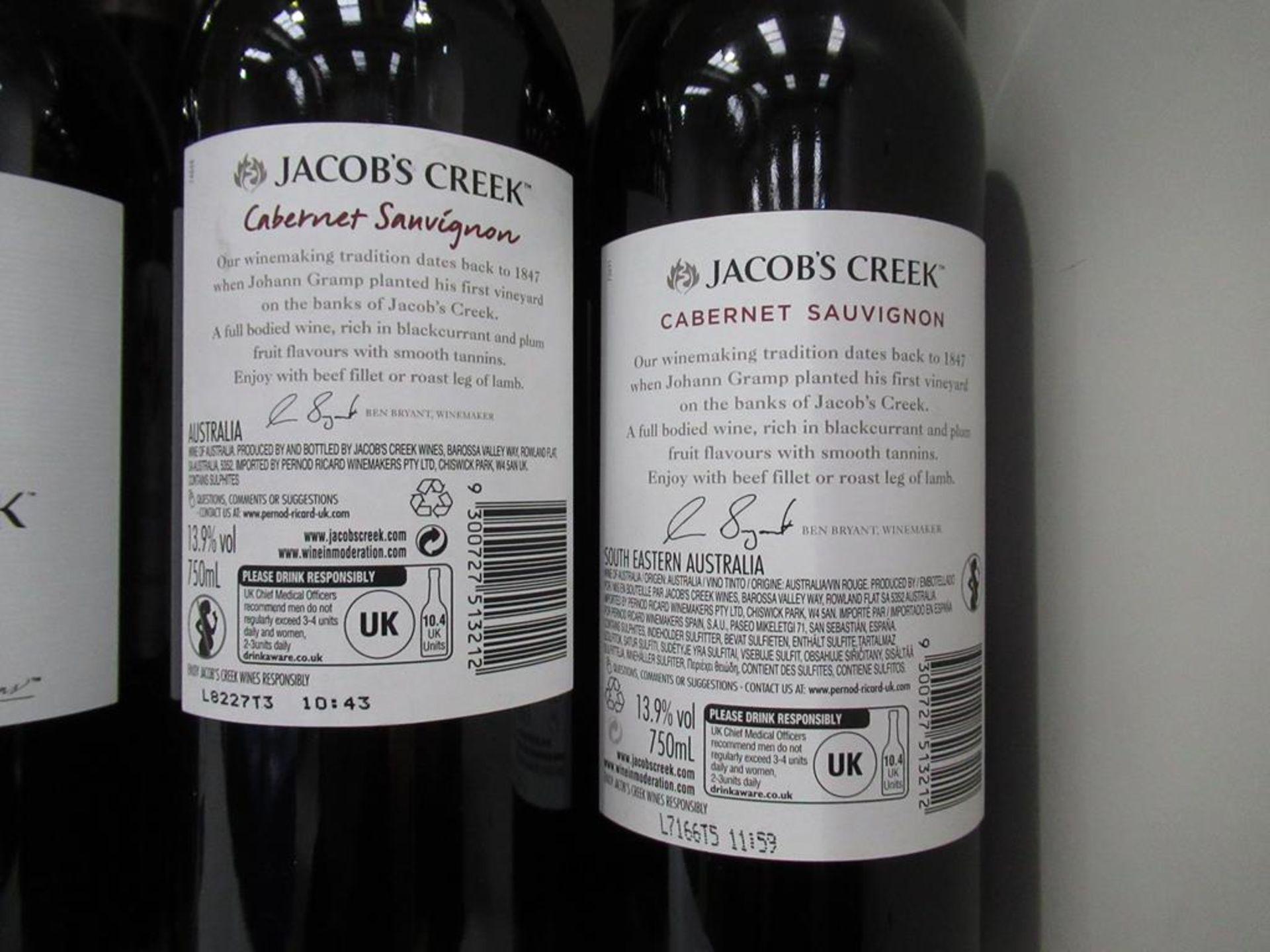 Twenty bottles of Jacob's Creek wine - Image 3 of 7