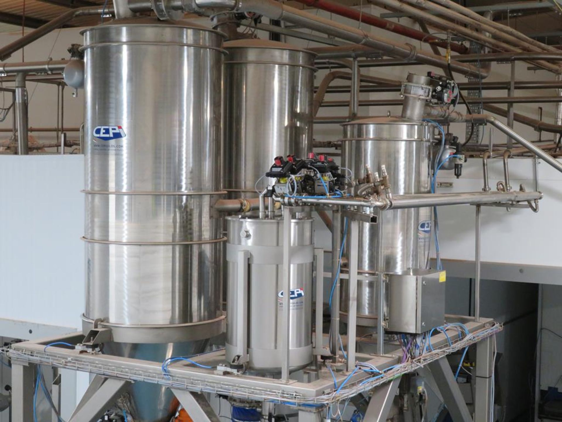 Cepi High Level Gantry Mounted Blending System - Image 12 of 14