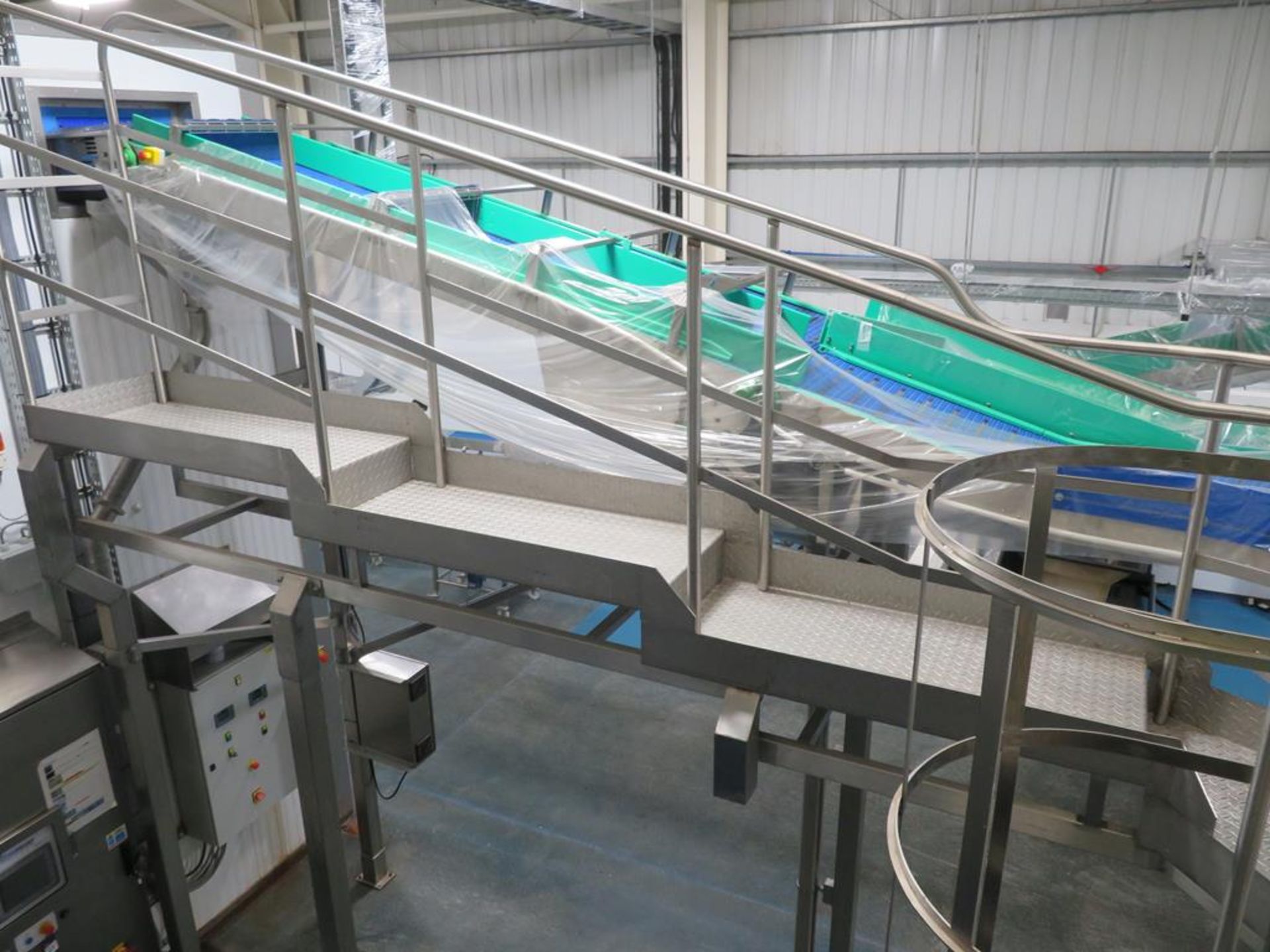 High Level Conveyor Lines ltd Acrylic Slat Belt Conveyor System - Image 14 of 19