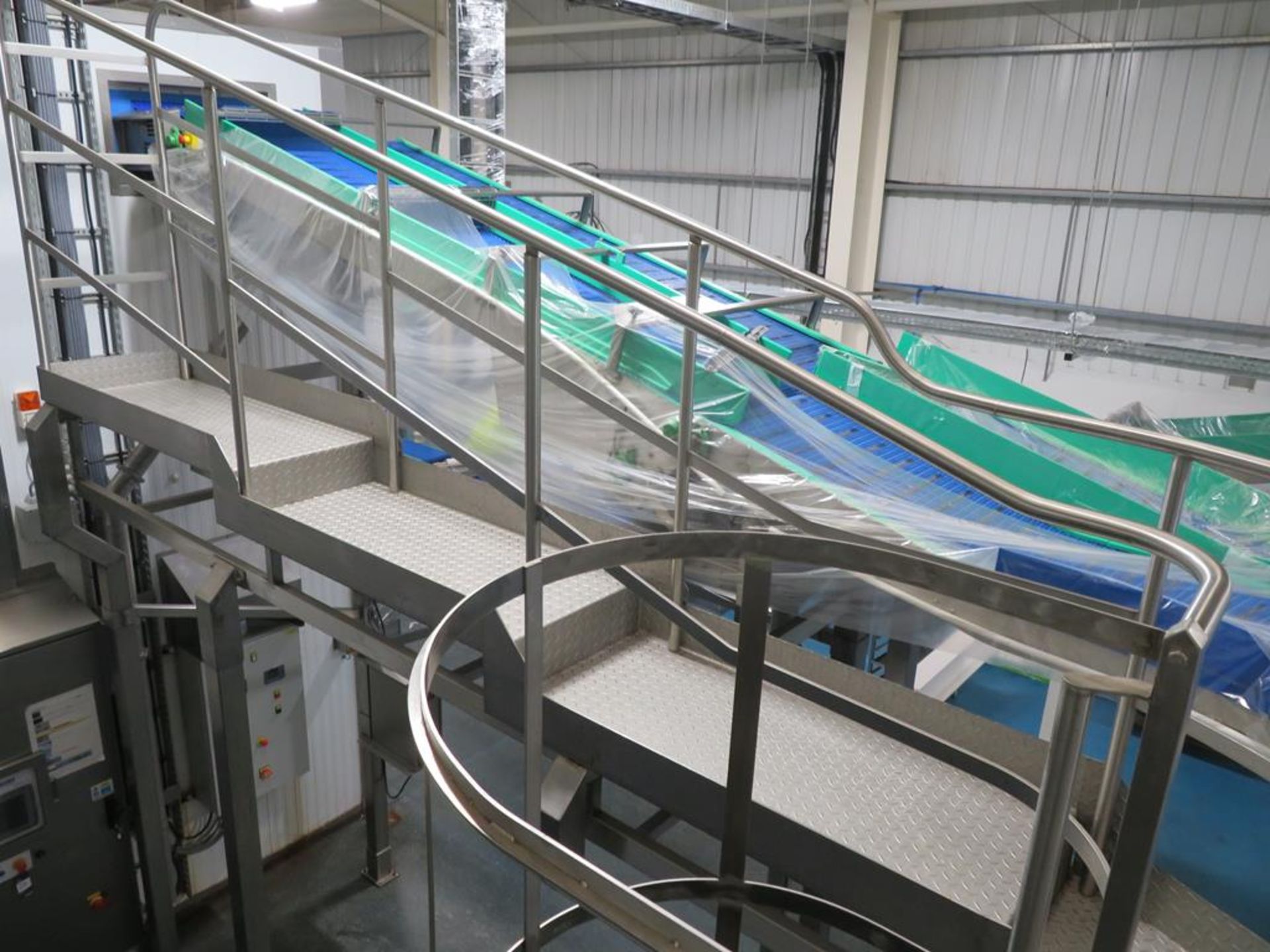 High Level Conveyor Lines ltd Acrylic Slat Belt Conveyor System - Image 13 of 19