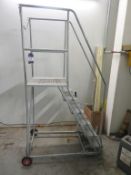 2 x Sets of Mobile Stores Steps & 4 x Pallet Trucks.