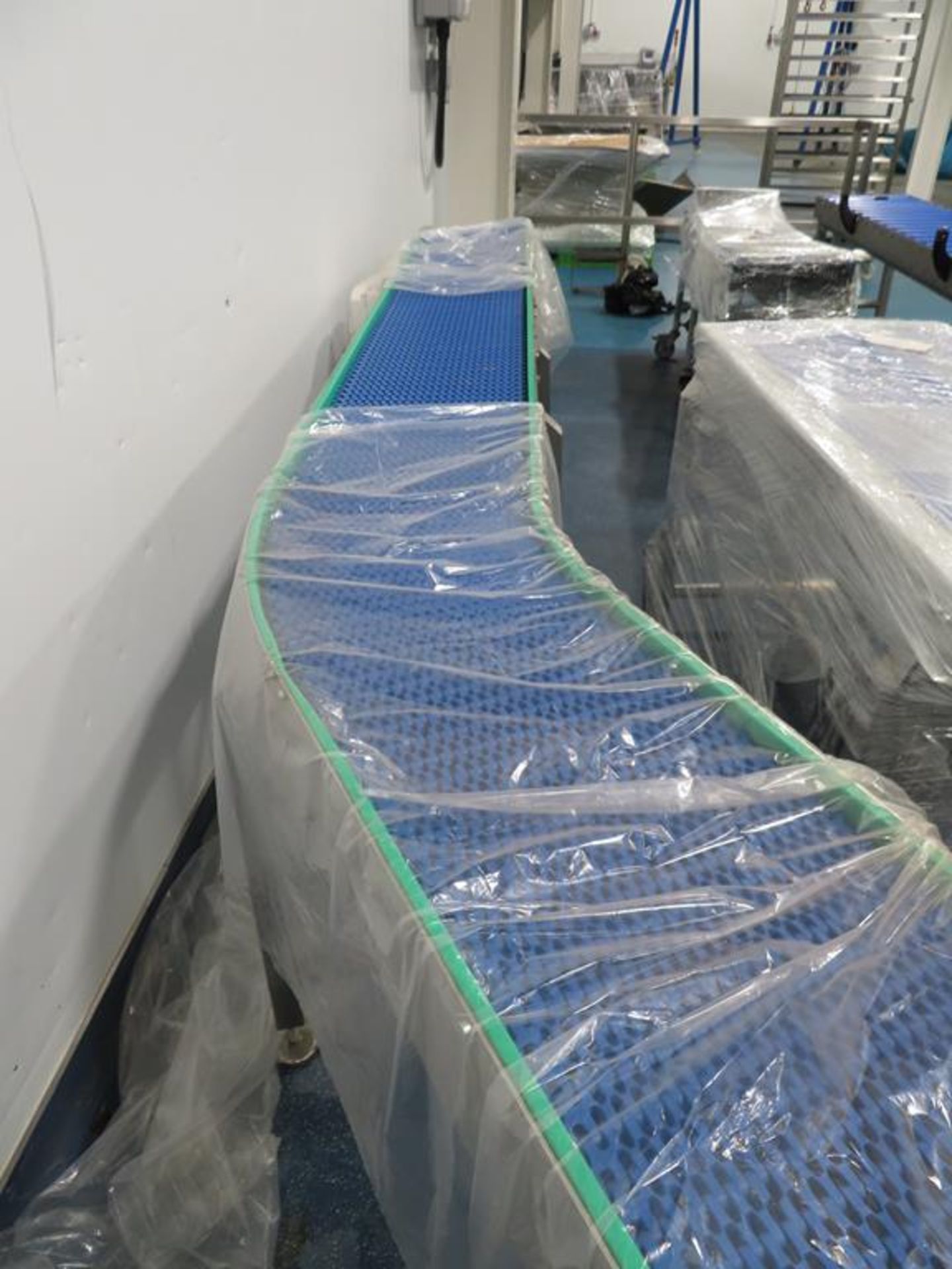 Conveyor Lines S-Shaped Acrylic Slat Belt Conveyor - Image 4 of 7