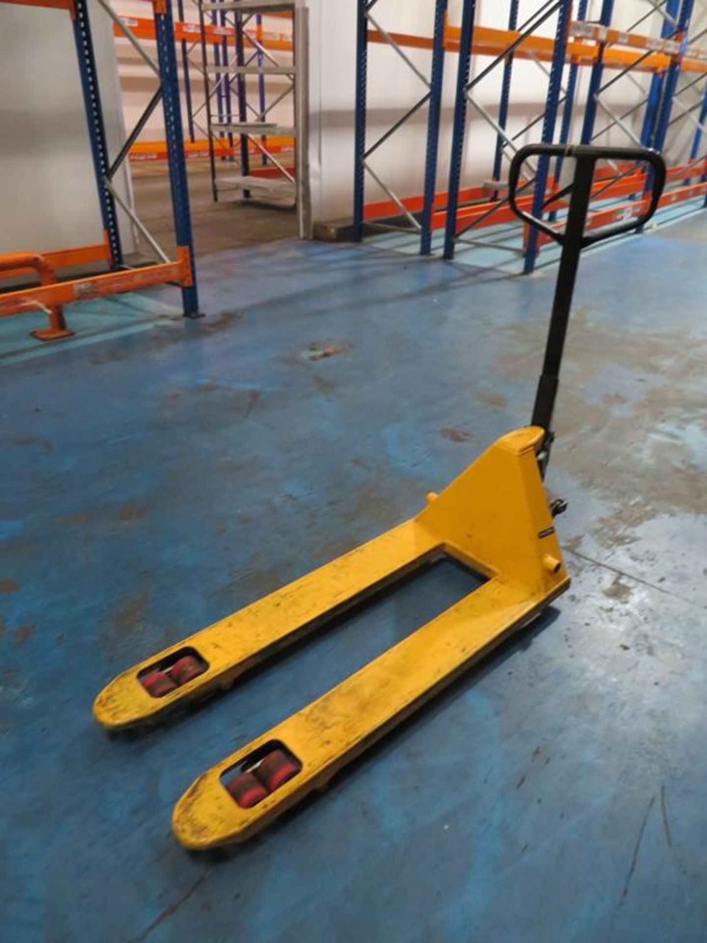 2 x Sets of Mobile Stores Steps & 4 x Pallet Trucks. - Image 2 of 5