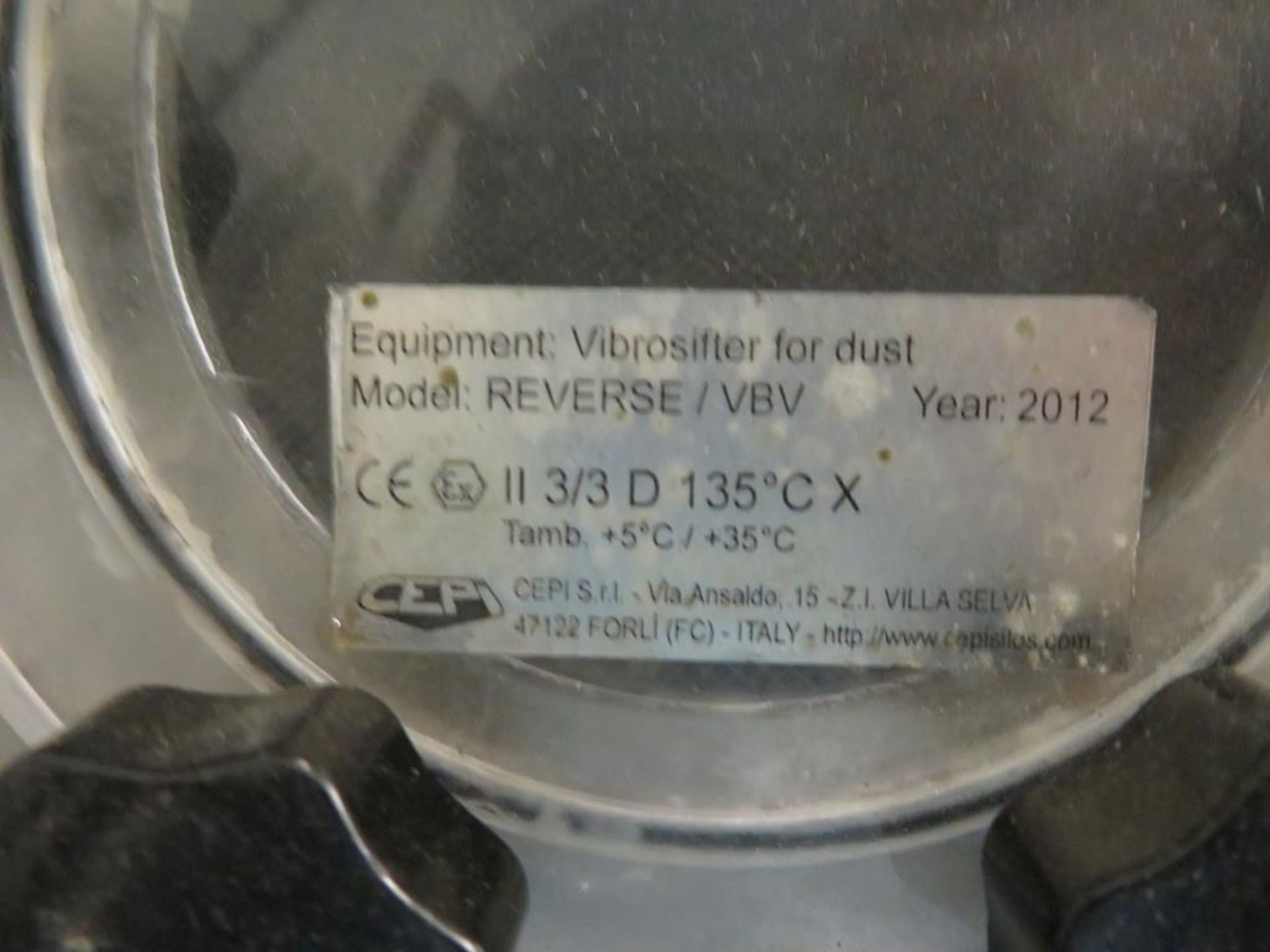 2012 Cepi Vibrosifter and Inline Magnet - Image 4 of 7