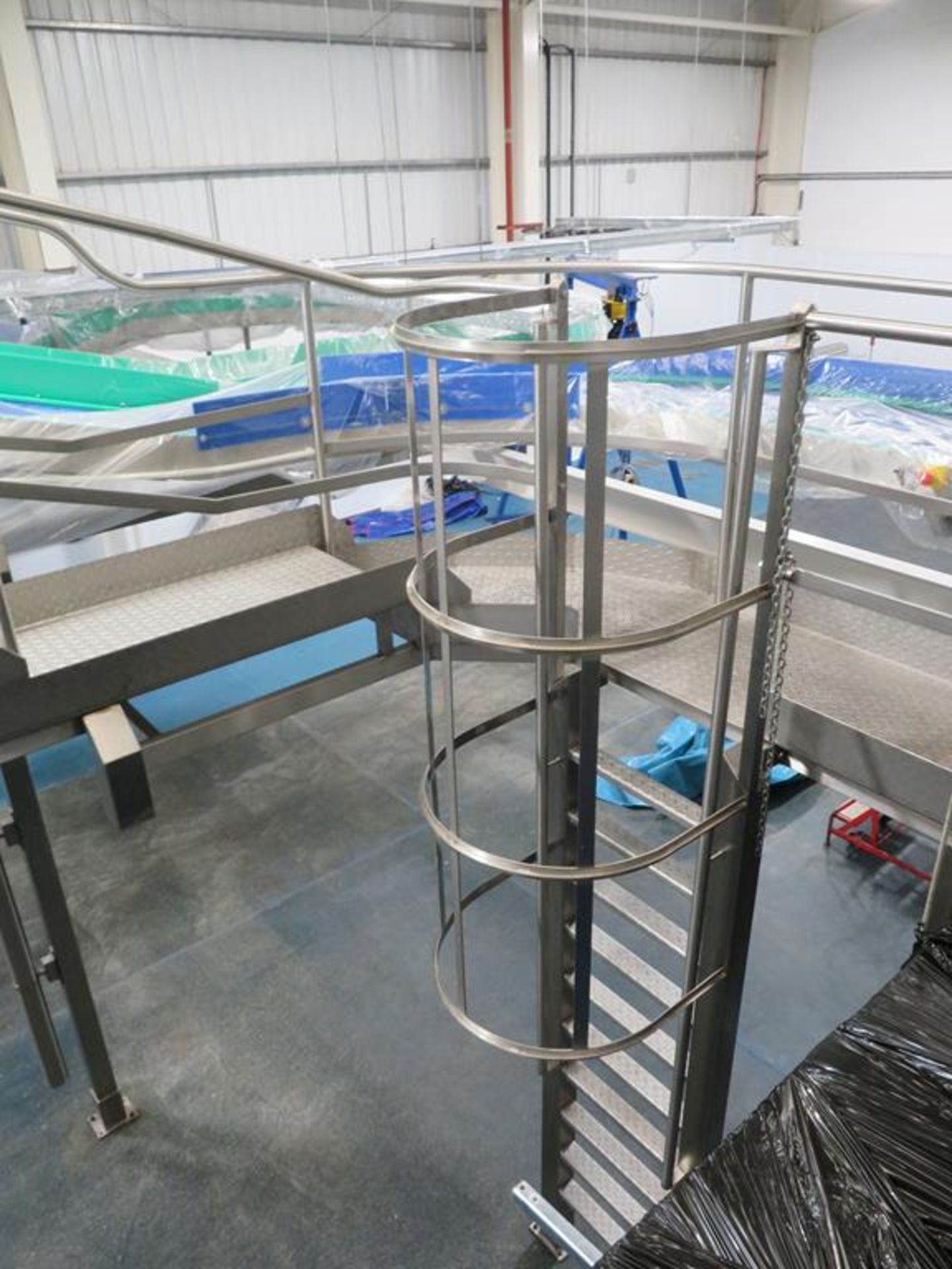 High Level Conveyor Lines ltd Acrylic Slat Belt Conveyor System - Image 15 of 19