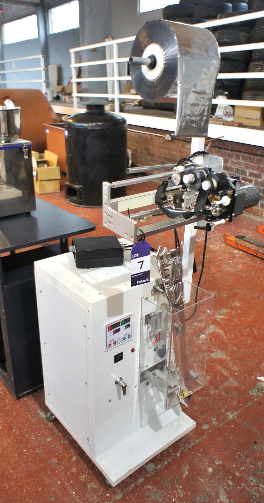 Unnamed Mobile Foil Bagging Machine, 240V