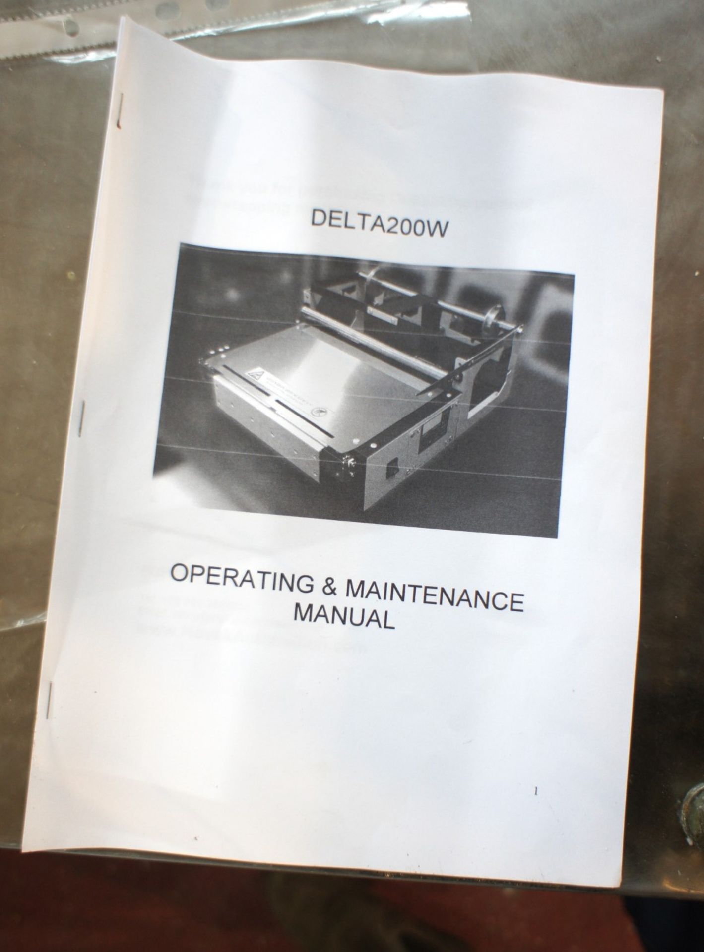 FOP Dmytro Ivanov Delta 200W Manual Overwrapping Machine (unused) - Image 4 of 4