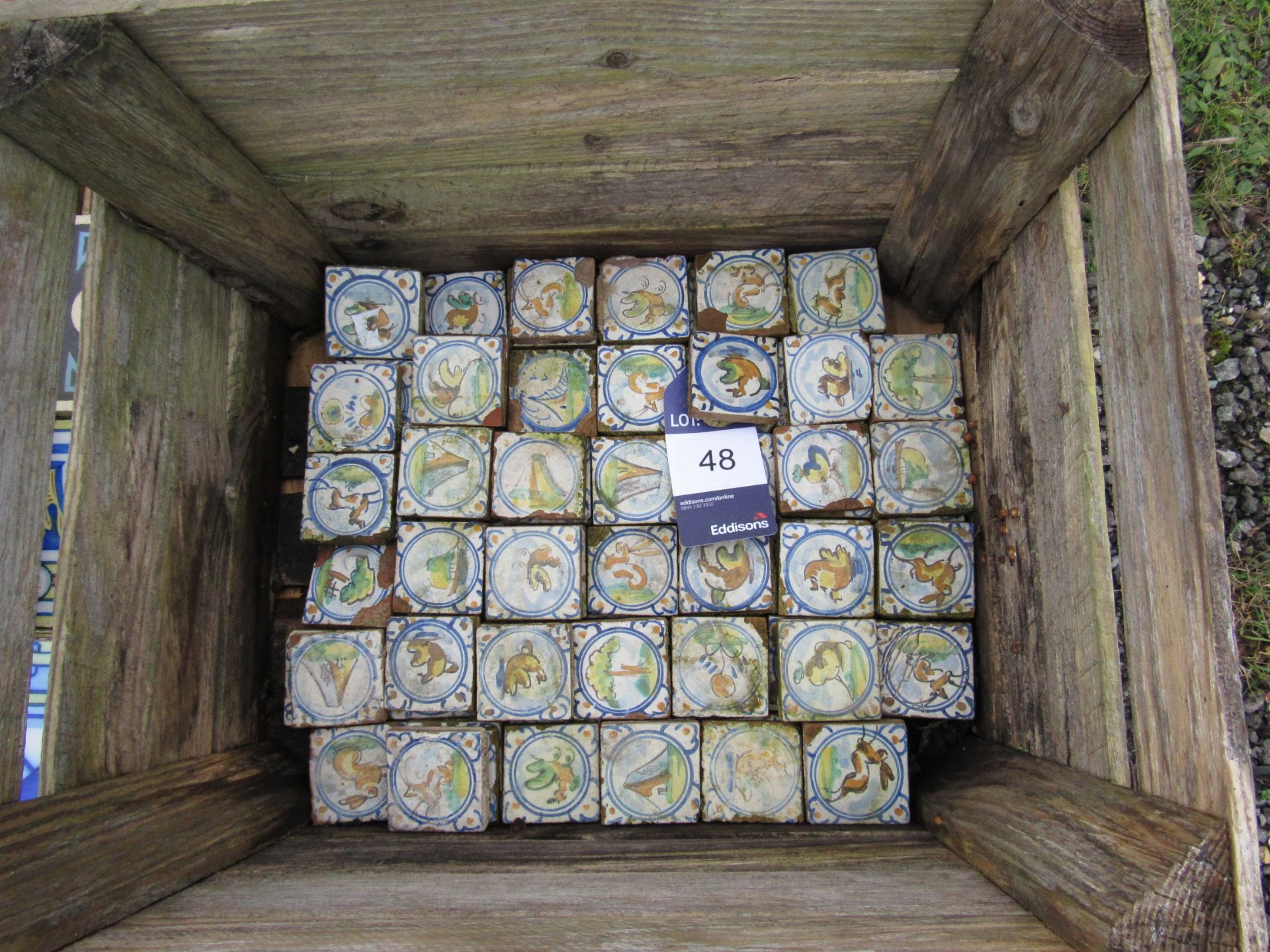 Quantity Various Spanish/Mexican Tiles to Pallet - Image 2 of 3