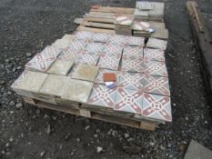 Quantity Reclaimed Cruzar Tiles to Pallet