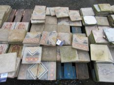 Quantity Reclaimed Tiles to Pallet