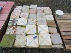 Quantity Reclaimed Tiles to Pallet