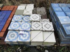 Quantity Various Tiles to Pallet