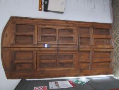 Pair Pine Reclaimed Doors with Openings