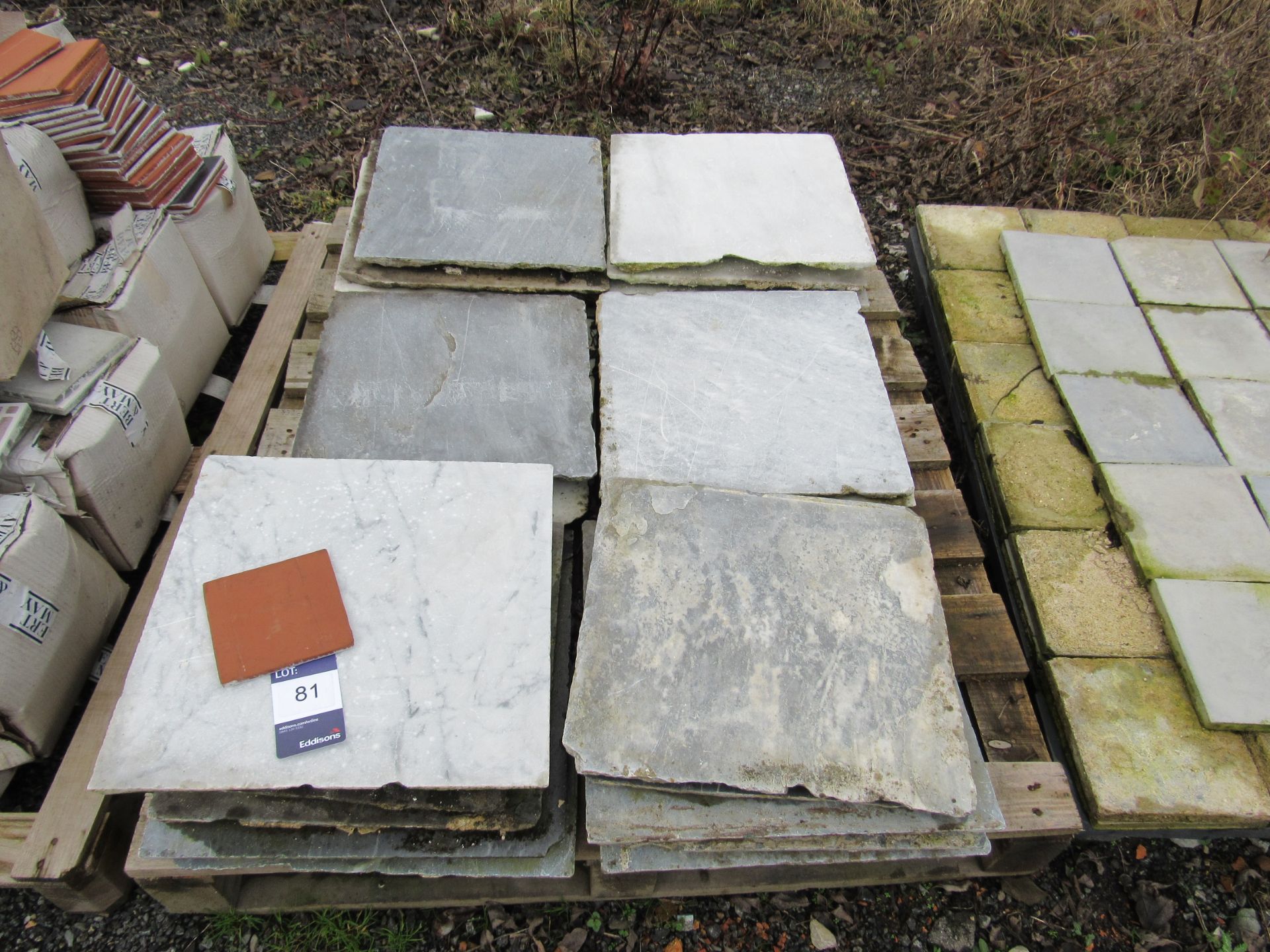 Quantity Marble Tiles to Pallet - Image 3 of 3