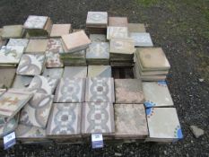 Quantity Reclaimed Tiles to Pallet