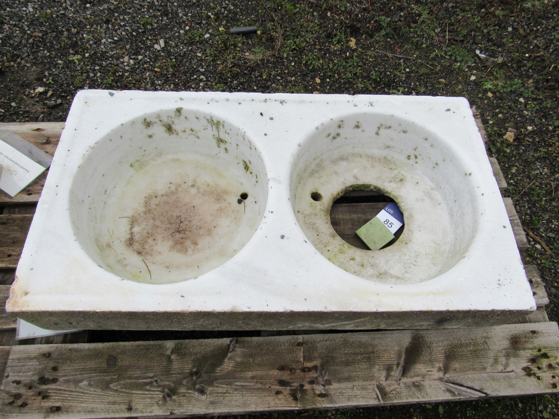 Reclaimed Marble Sink