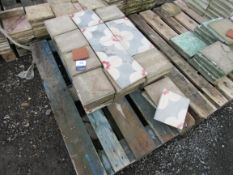 Quantity Reclaimed Tiles to Pallet