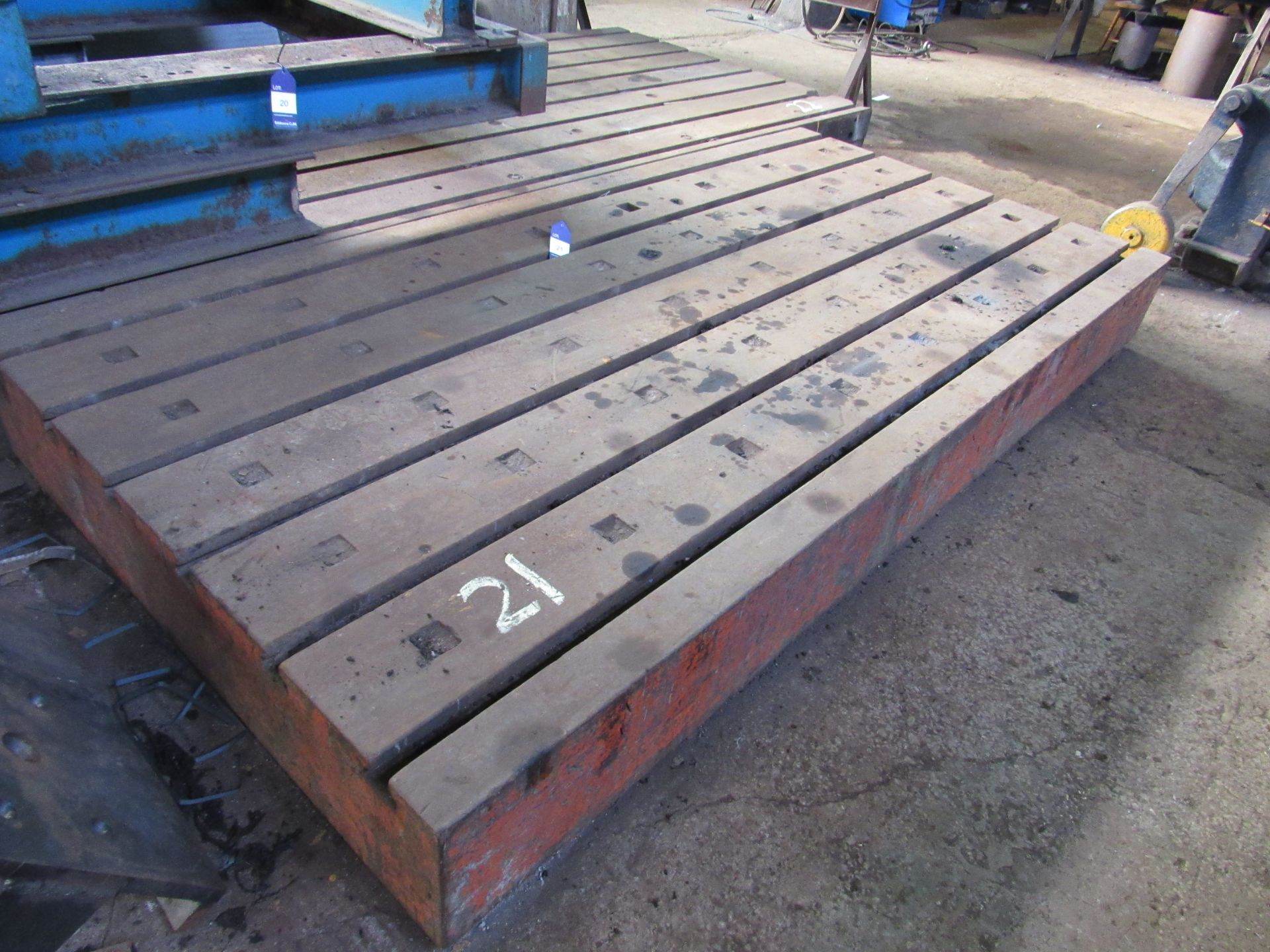 Machine Bed T Slot Block 10’x5’x1’