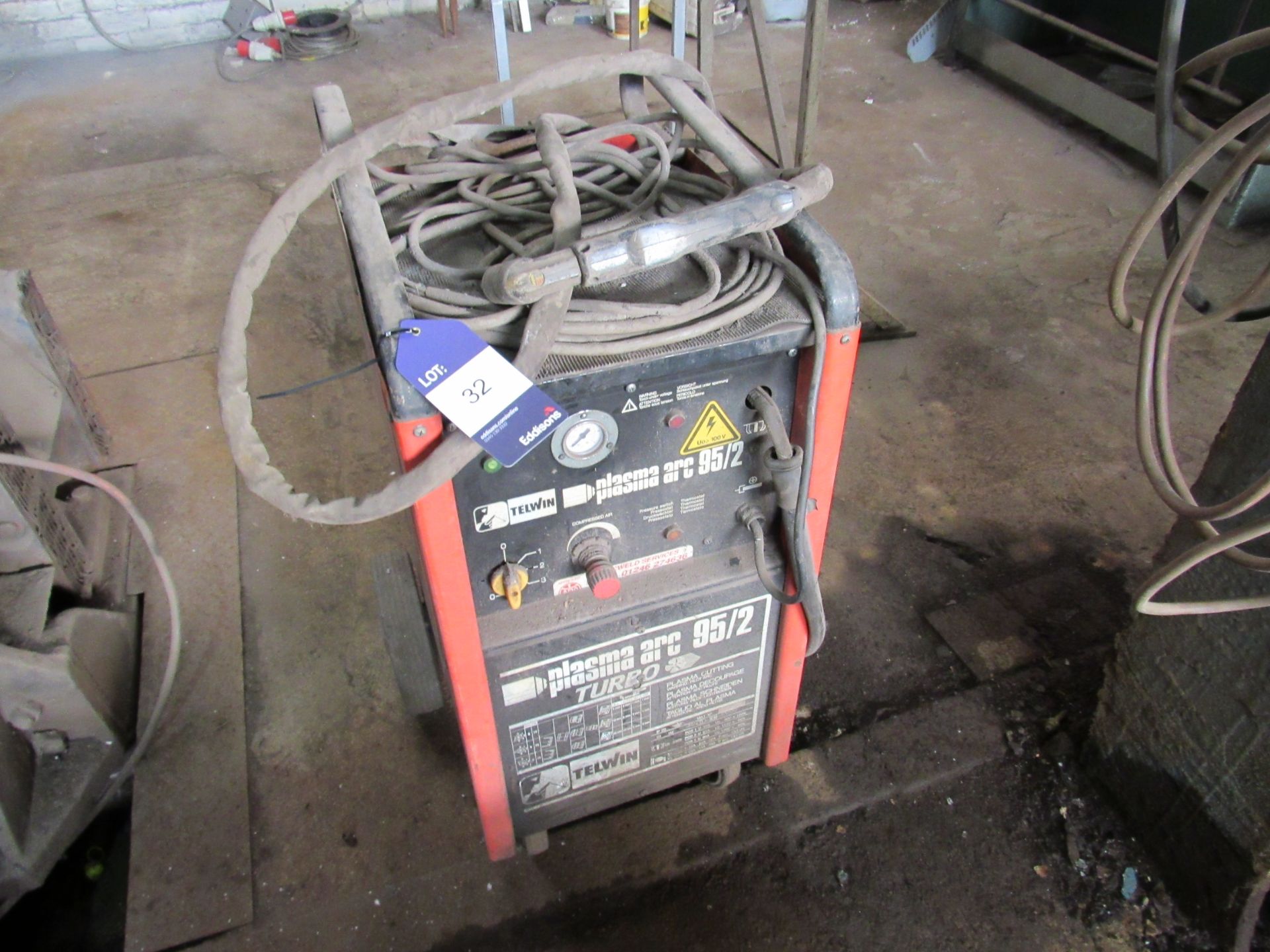 Terwin Plasma Arc 95/2 Arc Welder - Image 2 of 2