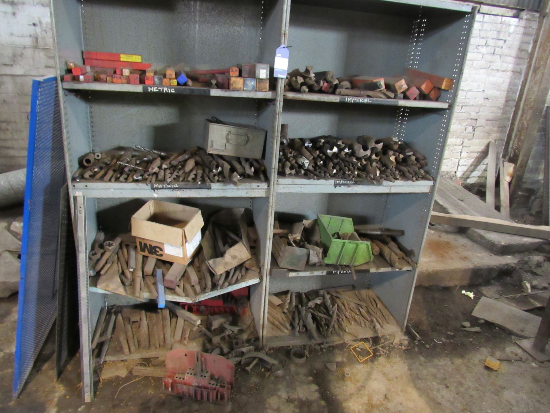 Large Quantity Various High capacity Drills to 2 Racks, including Racks - Image 2 of 2