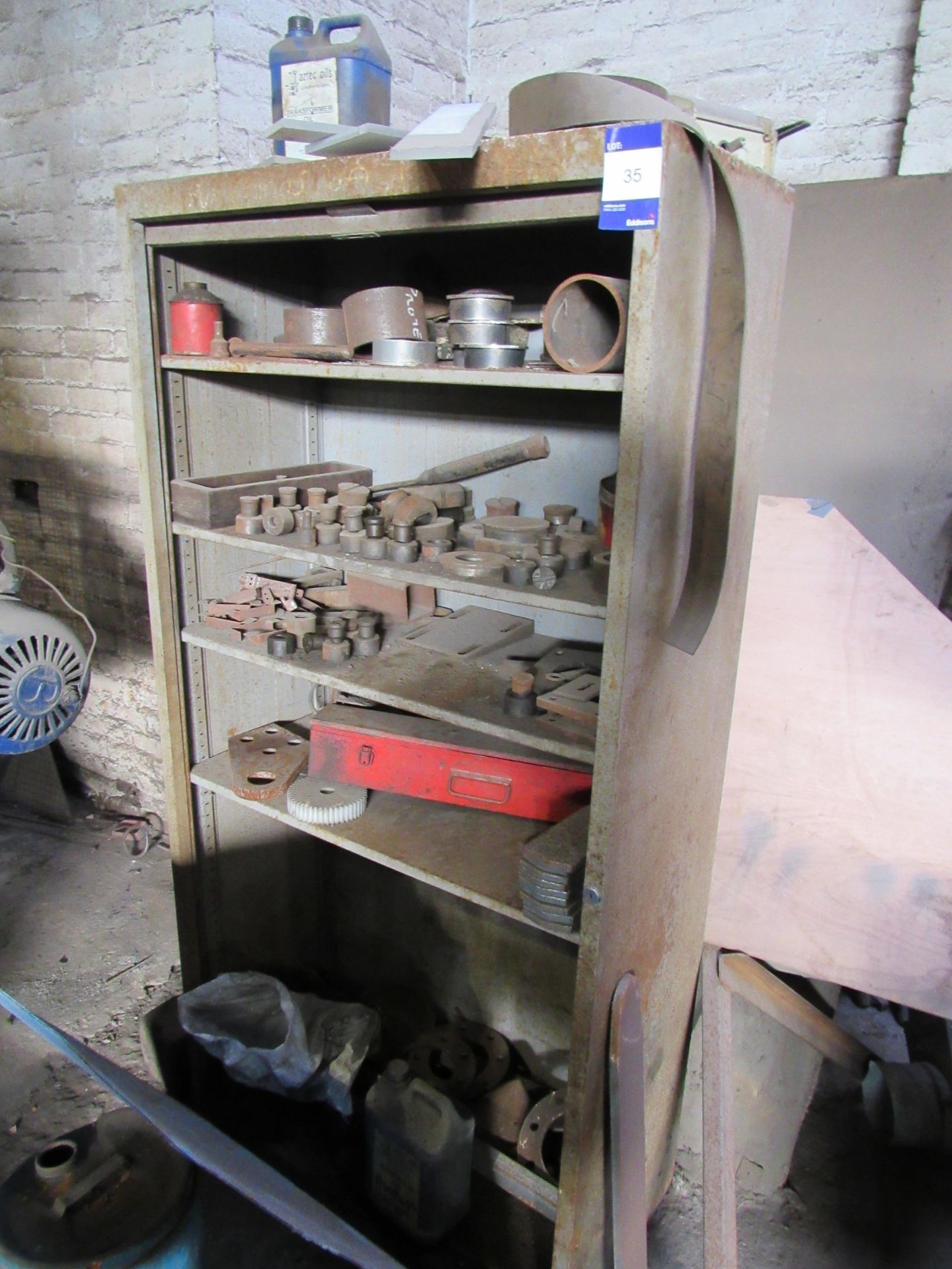 Steel Cabinet including Quantity Punch Tooling