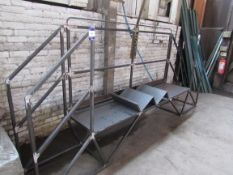 Steel Fabricated Walk Over Platform