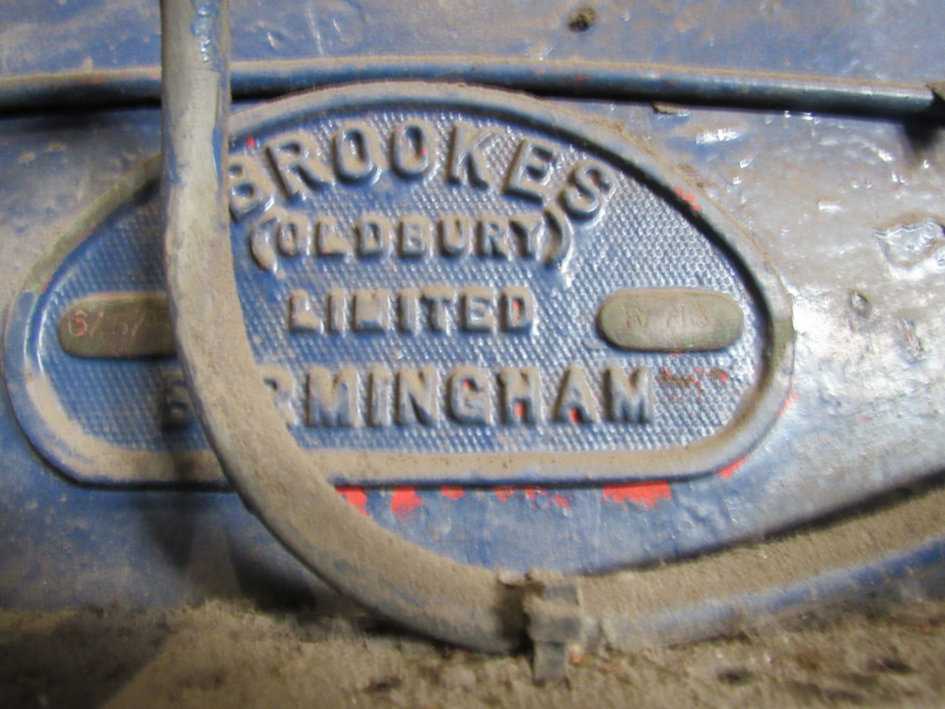 Brookes Shear 1200 x 12 capacity, 6/5/52, R718 (Requires disconnection by qualified electrician - Image 4 of 5