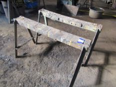 2 Heavy Duty Steel Trestles